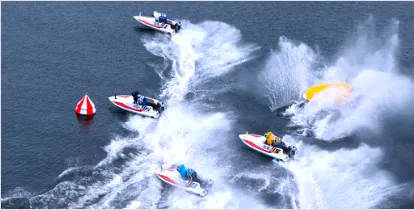 転覆の様子（イメージ）