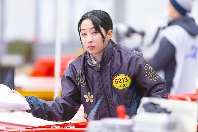 真剣な表情の湯淺選手